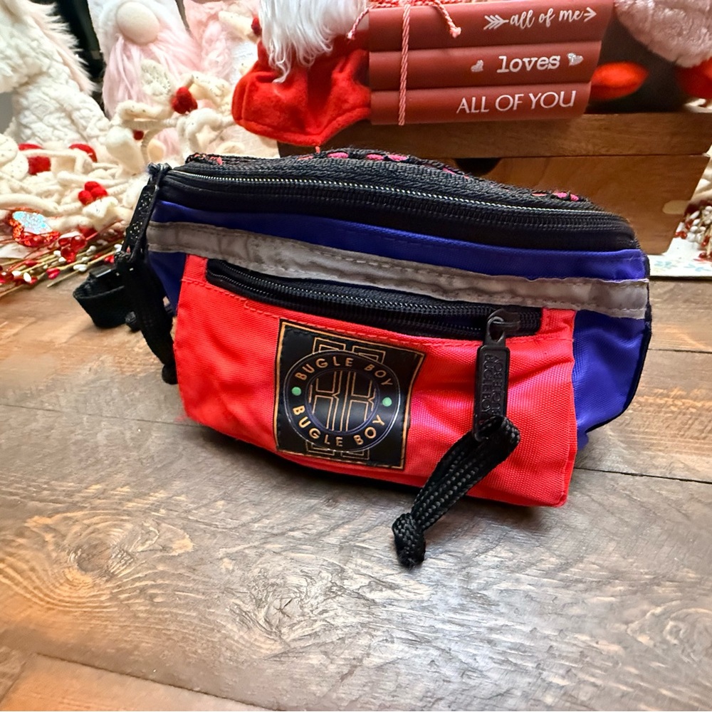 Yaasss Vintage Bugle Boy Sport Neon Y2K 90’s Fanny Pack Reteo 5 Pockets